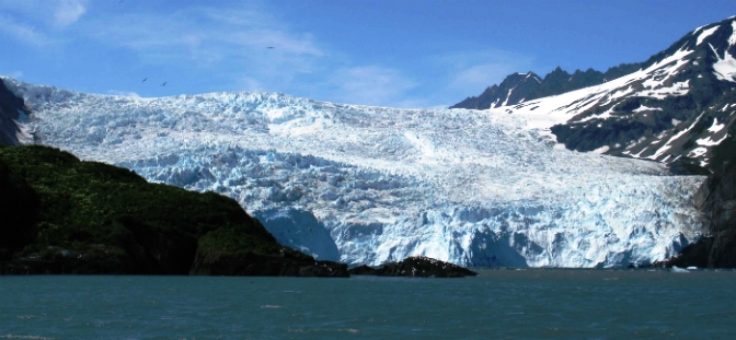 Aialik Glacier, in Kenai Fjords National Park Aialik Glacier, in Kenai Fjords National Park