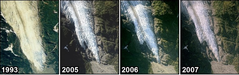 Terminus Mapping of Exit Glacier