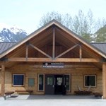 The Exit Glacier Nature Center.