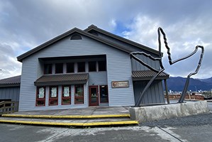 Visitor Center by the Small Boat Harbor