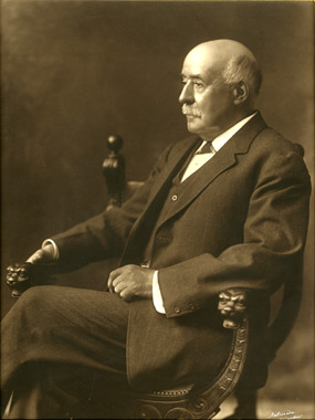 portrait of Alexander Agassiz circa 1900.