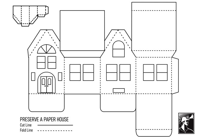 Printable House Template