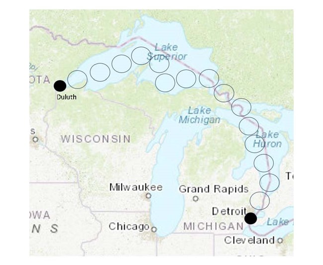 Shipping Game board template
