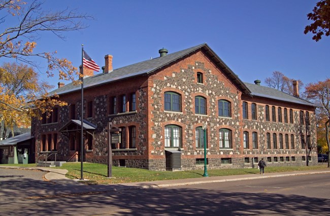 Fall image of the Keweenaw Park HQ