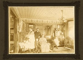 Historic Photo: Margaret, Jacob, Armas and Amanda Blander, circa 1910.