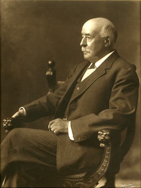 portrait of Alexander Agassiz circa 1900.