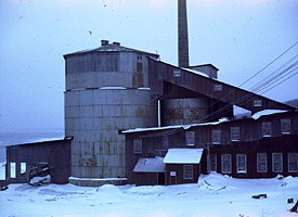 April 1968 color slide of Champion Mill at Freda.
