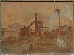 Printing plate from the Keweenaw Printing Company, circa 1915.