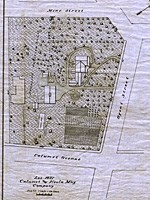 MacNaughton House site plan circa 1910