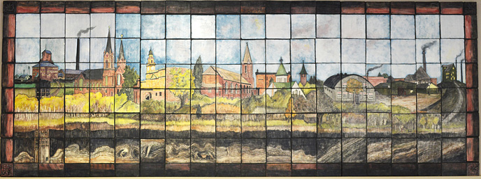 Mural at Calumet Township Office Mural at Calumet Township Office