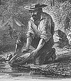 Panning on the Mokelumne
From Harper’s Weekly, 1860