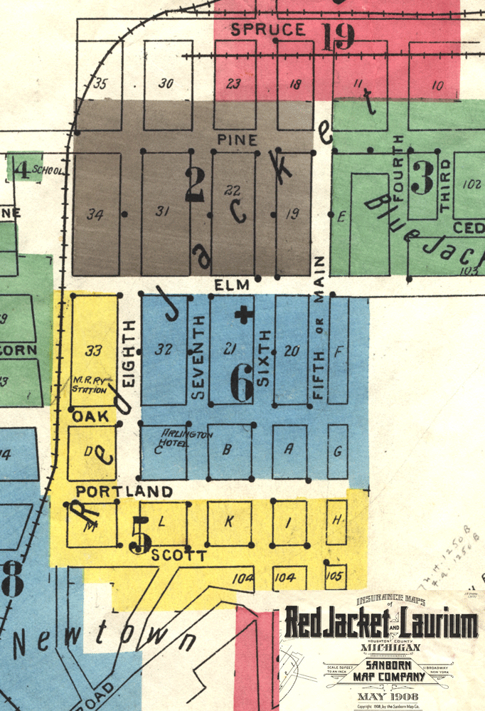1908 Sanborn Map