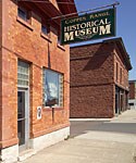 The Copper Range Historical Museum occupies a former bank building in the town of South Range