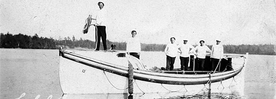 Photo of Life-saving service in Eagle Harbor, Michigan.