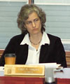 Kim Hoagland, chairperson of the Keweenaw National Historical Park Advisory Commission