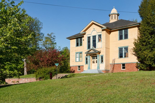 Chassell Heritage Center in summer.