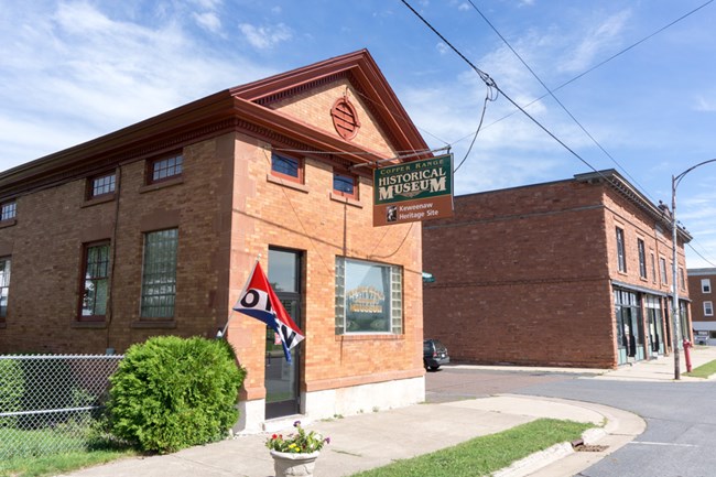 Copper Range Historical Society in summer