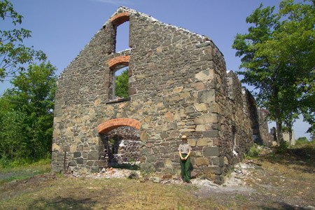 Quincy Mine ruins