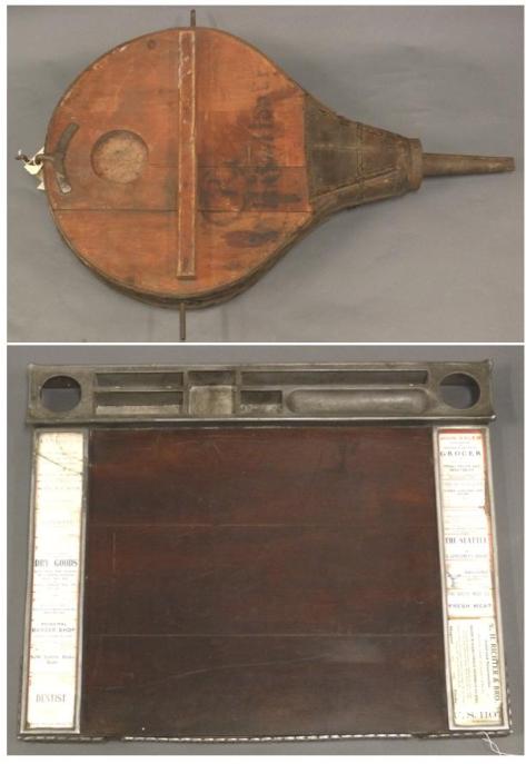 Bellows and register holding frame from Jeff. Smiths Parlor. Bellows and register holding frame from Jeff. Smiths Parlor.