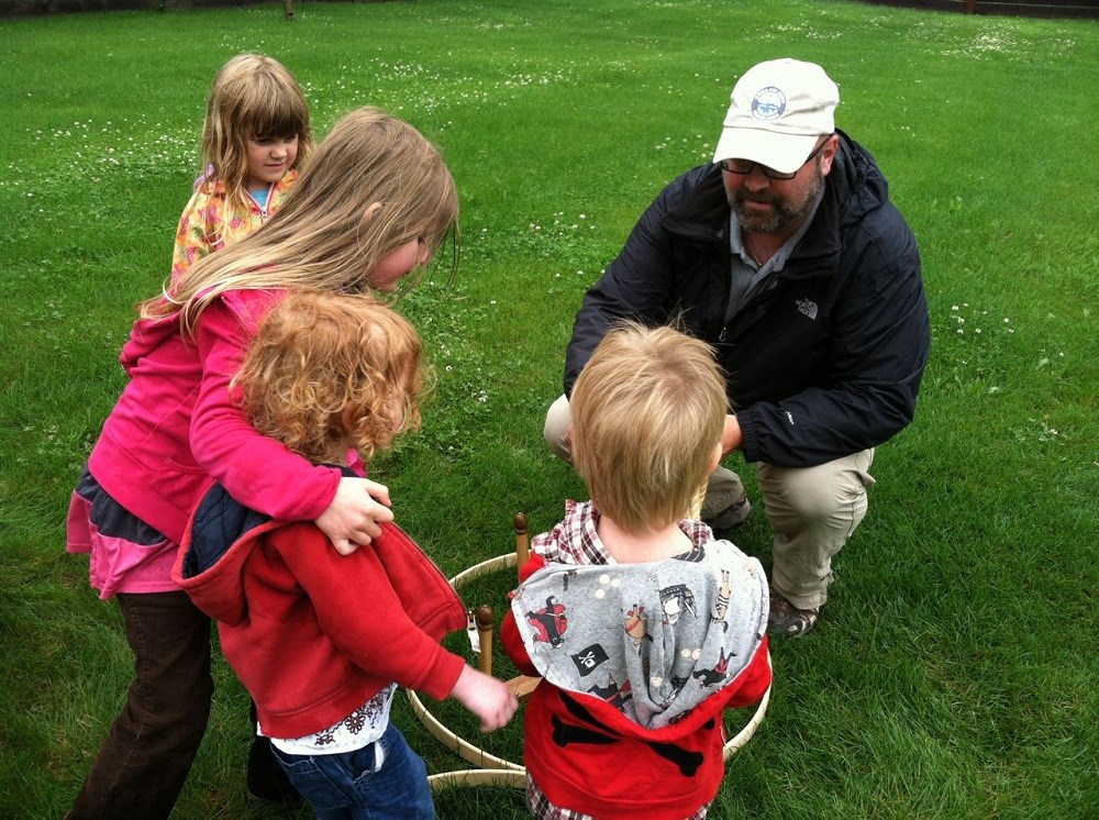 Teacher-Ranger-Teacher education children.