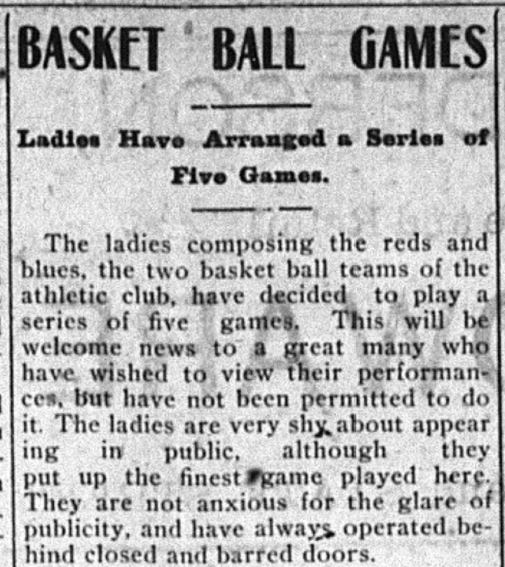 Skagway's Women's Basketball Team Klondike Gold Rush National