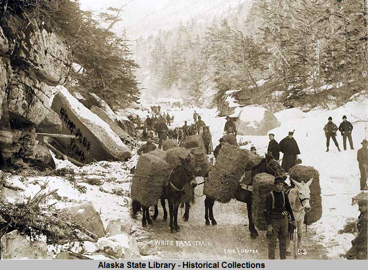 History of the White Pass Trail Klondike Gold Rush National