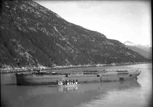 Historic Black and White Photo of the the Bark Canada