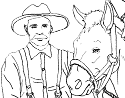Download Prospector Coloring Pages
