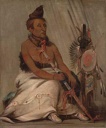 Portrait of Eh-toh'k-pah-she-pée-shah or Black Moccasin Portrait of Eh-toh'k-pah-she-pée-shah or Black Moccasin