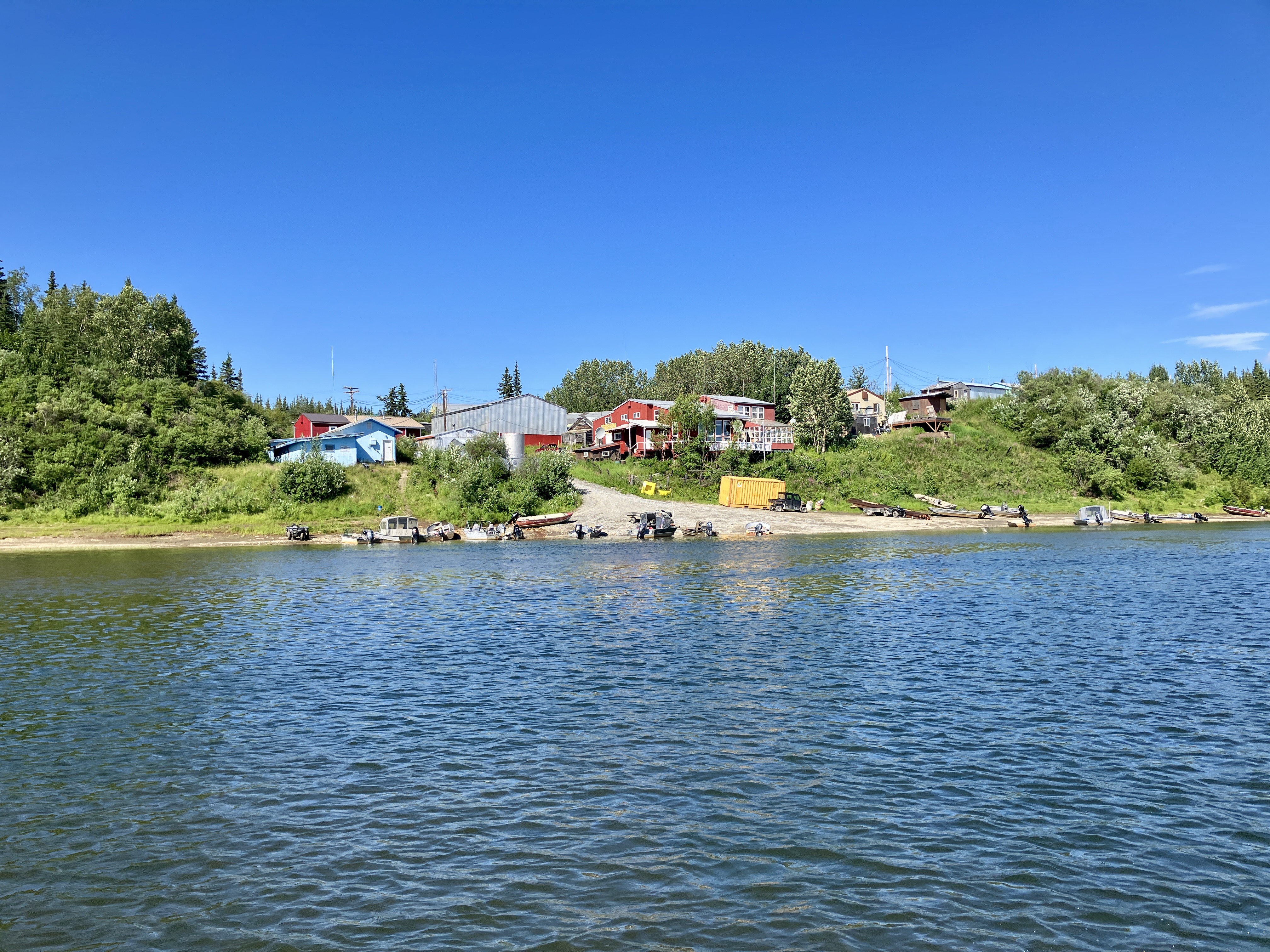 Kiana Village as seen from the river