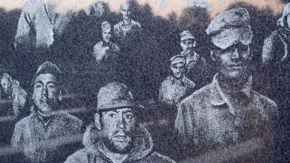Mural Wall Closeup
