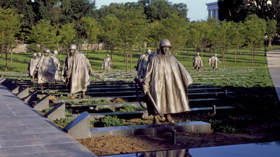 On Patrol the Servicemen Statues
