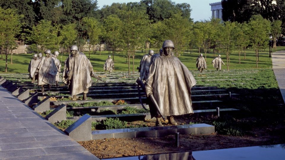 On Patrol the Servicemen Statues