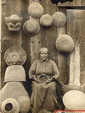 Modoc & Klamath basketry
