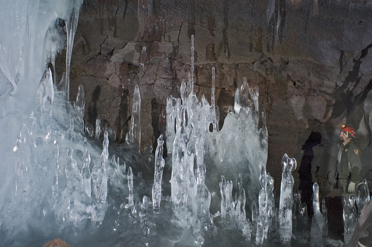 Crystal Ice Cave Tours Lava Beds National Monument (U.S. National