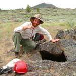 Discovering a new cave is always exciting! Discovering a new cave is always exciting!