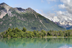 Crescent Lake, near the park's Cook Inlet coast.