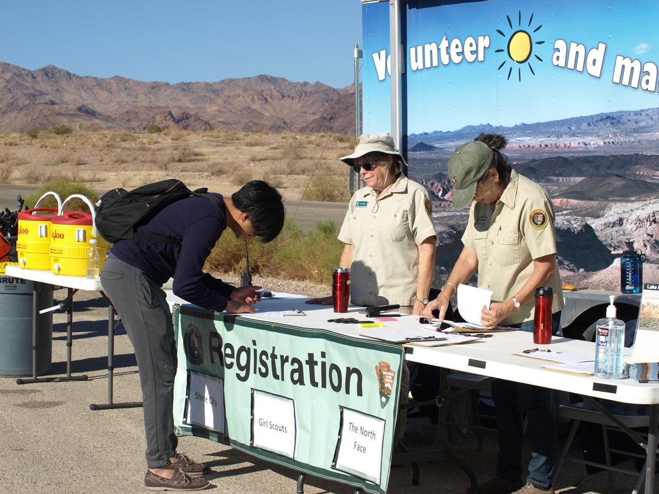 FAQ VIP Registration Table