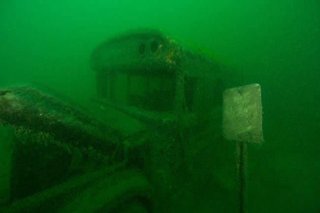 Underwater schoolbus