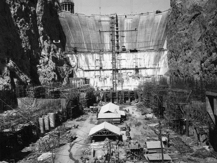 Hoover Dam Construction Hoover Dam Construction