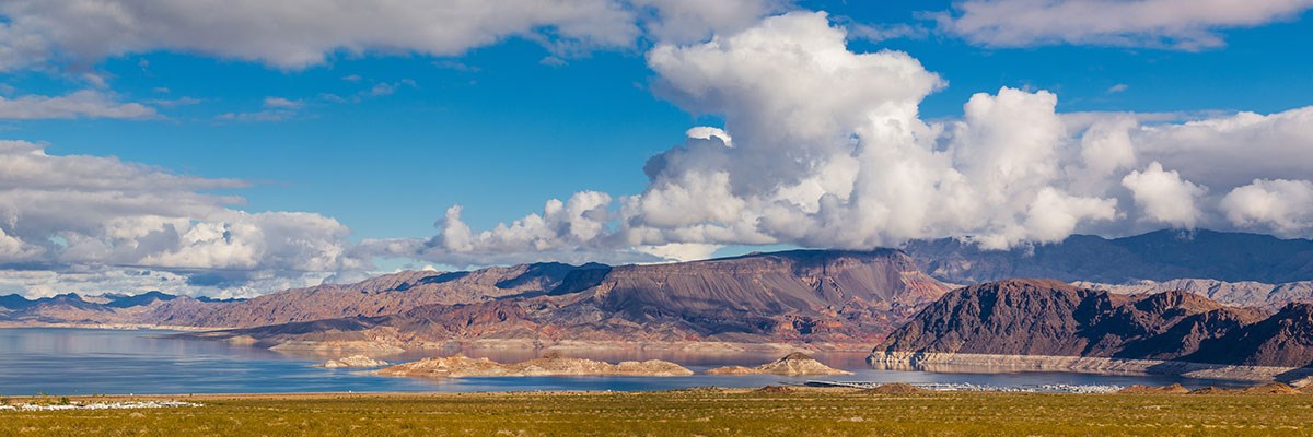 The shores of Lake Mead