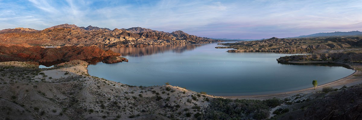 The shores of Lake Mohave