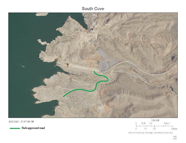 South_Cove_approved_road Approved launching South Cove