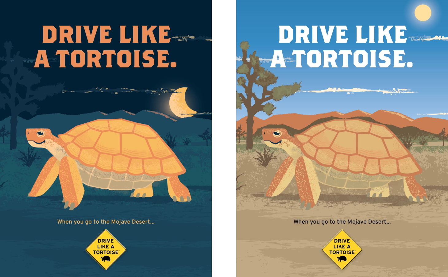 Day and Night Side By Side Imagined landscapes