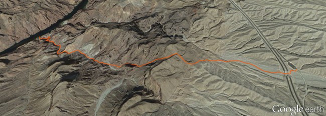 Hot Spring Canyon Route