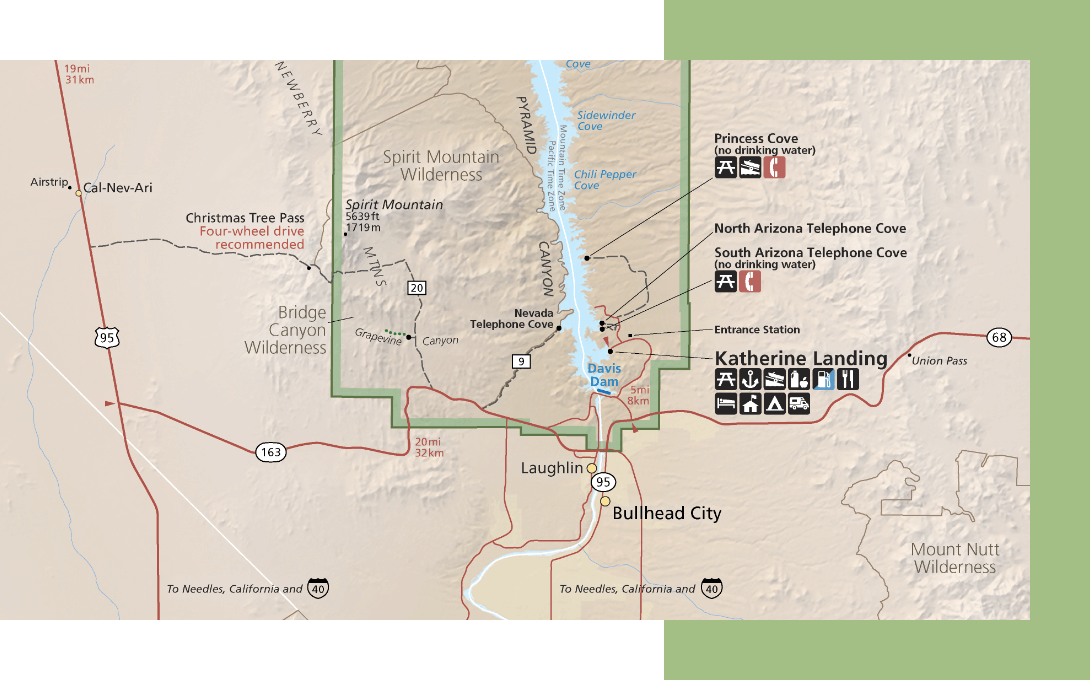 Katherine Landing Map