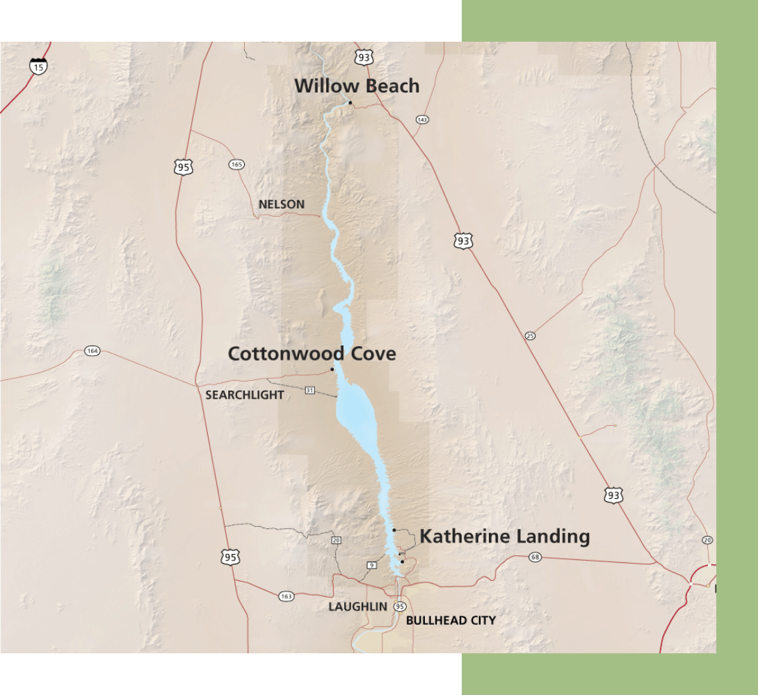 Lake Mead National Recreation Area Map Places To Go Lake Mead National Recreation Area U S National Park Service