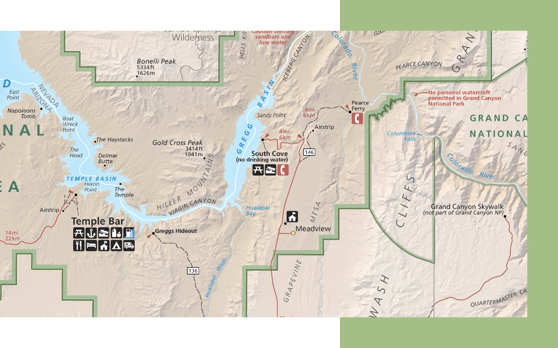 South Cove Map