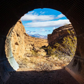 Hiking at Lake Mead