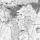 Photo of hoover dam area map